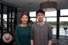 Pictured at the Limerick Pride 2019 Press Launch at the Clayton Hotel are Eoghan Daly, Castletroy and Katie O'Connor, Croagh. Picture: Orla McLaughlin/ilovelimerick.