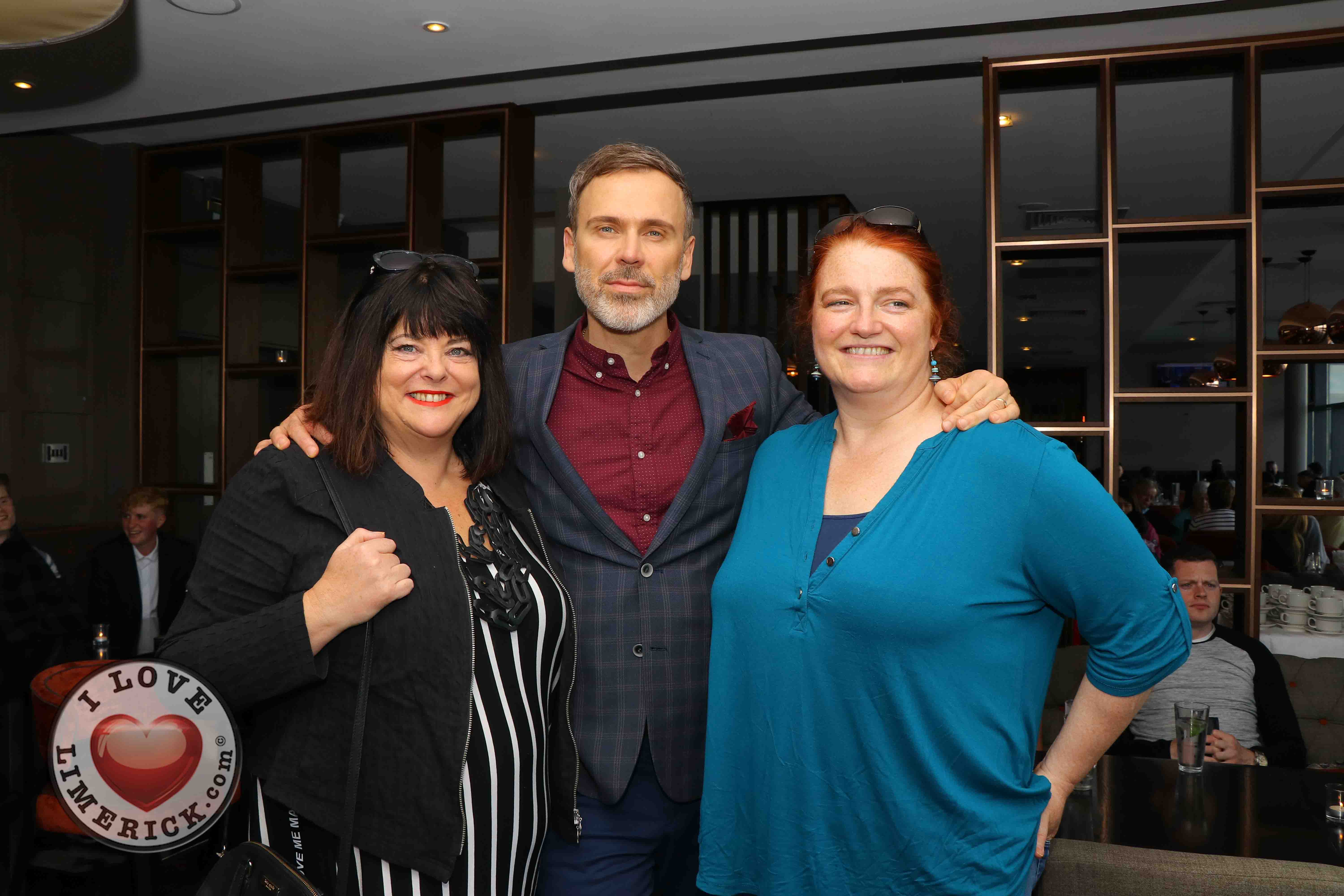Pictured at the Limerick Pride 2019 Press Launch at the Clayton Hotel are Valerie Dolan, Dock Road, Richard Lynch, I Love Limerick and Orla Clancy, Ballingarry. Picture: Orla McLaughlin/ilovelimerick.