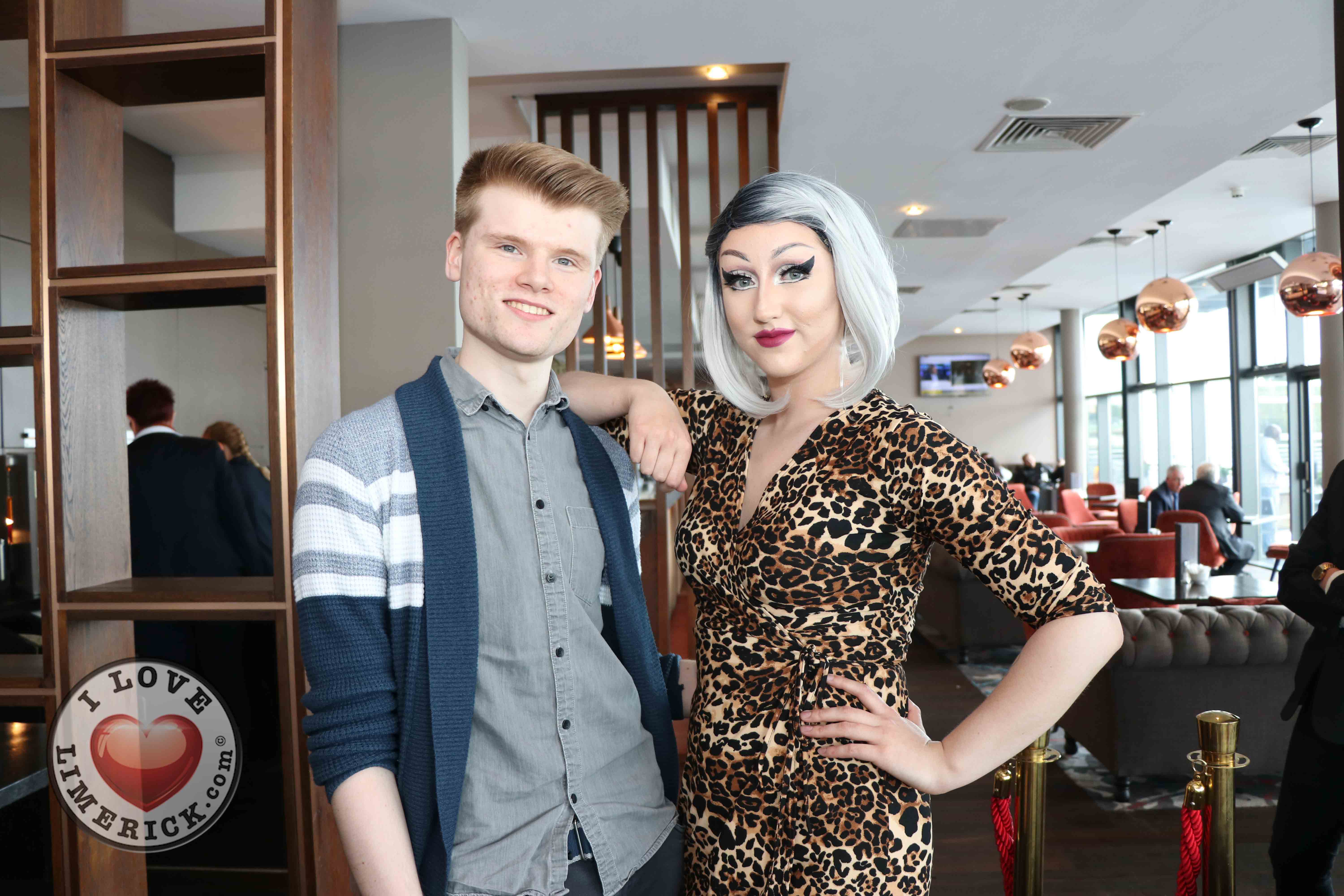 Pictured at the Limerick Pride 2019 Press Launch at the Clayton Hotel are Sean Lynch and Sarah Tonin, Castletroy. Picture: Orla McLaughlin/ilovelimerick.