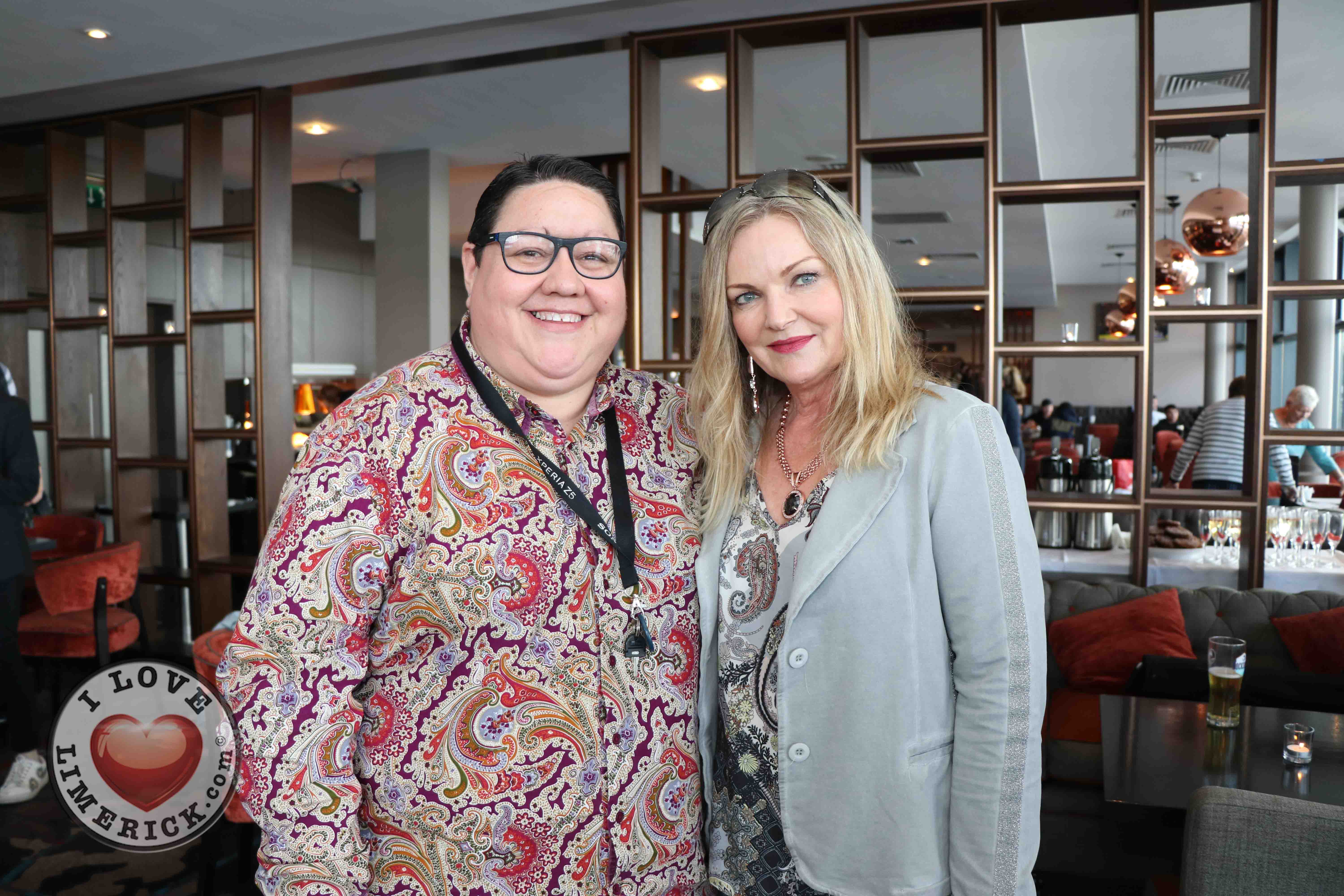 Pictured at the Limerick Pride 2019 Press Launch at the Clayton Hotel are Leona Long, Janesboro, and Jennifer Mc Philemy, Corbally. Picture: Orla McLaughlin/ilovelimerick.