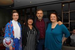Pictured at the Limerick Pride 2019 Press Launch at the Clayton Hotel are Meghann Scully, Riverpoint, Valerie Dolan, Dock Road, Richard Lynch, I Love Limerick and Orla Clancy, Ballingarry. Picture: Orla McLaughlin/ilovelimerick.